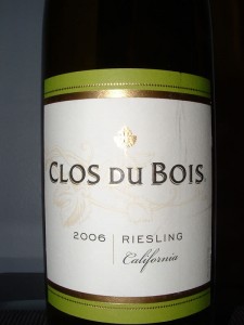 Clos du Bois California Riesling