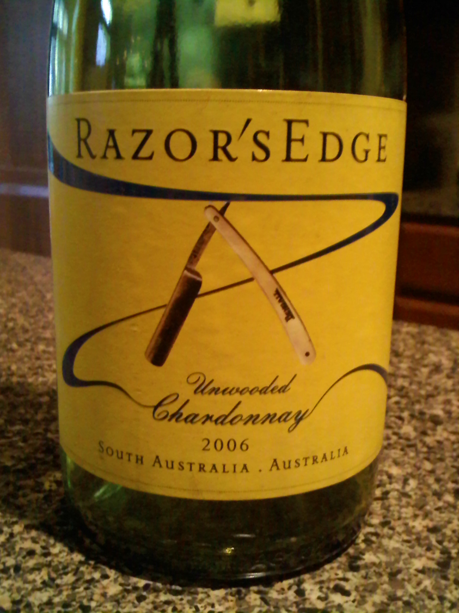 Razor's Edge Chardonnay The Good Wine Guru