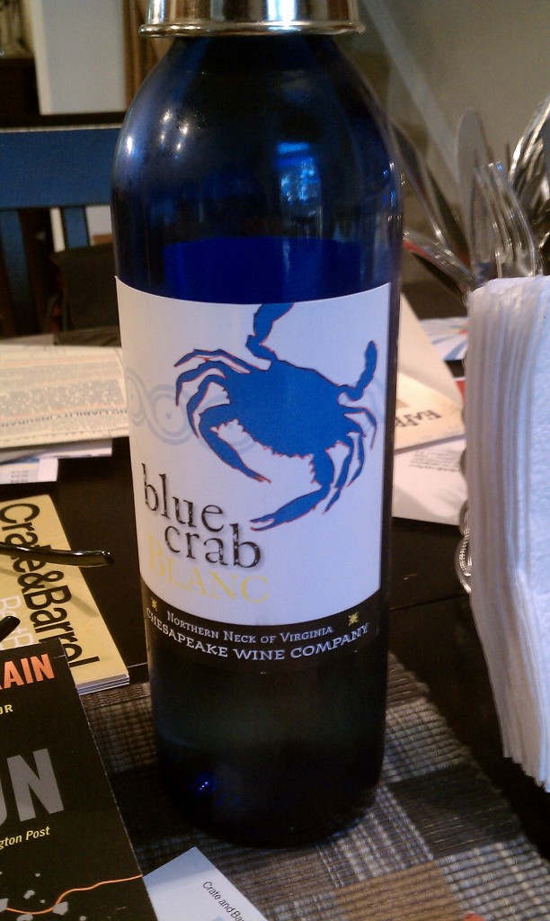 Ingleside Vineyards Blue Crab Blanc