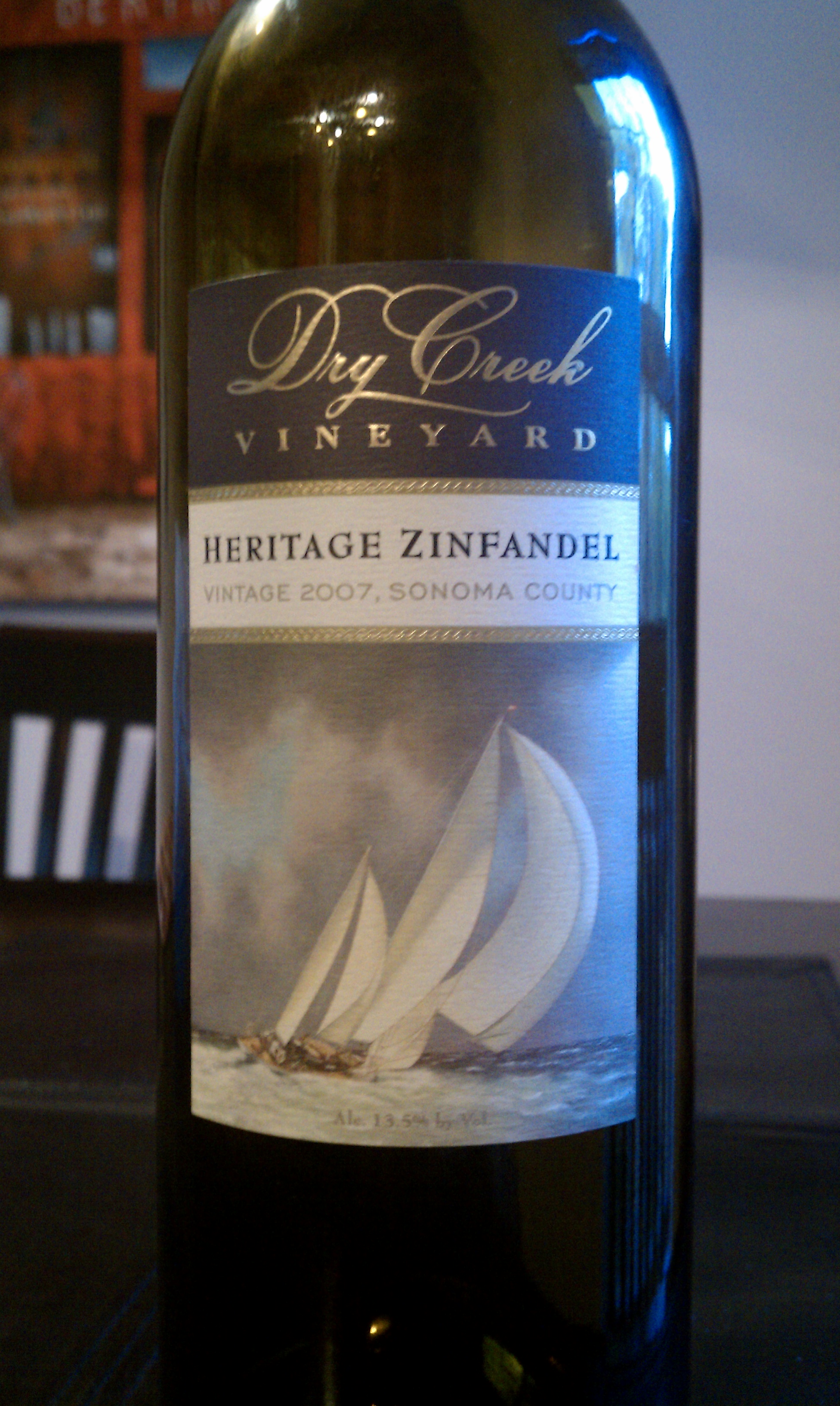 2007 Dry Creek Vineyard Heritage Zinfandel