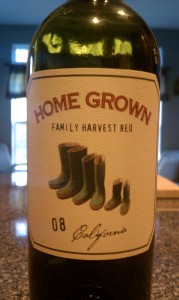 Home Grown Farms Family Harvest Red 2008