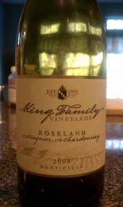 King Family Vineyards Roseland 2008