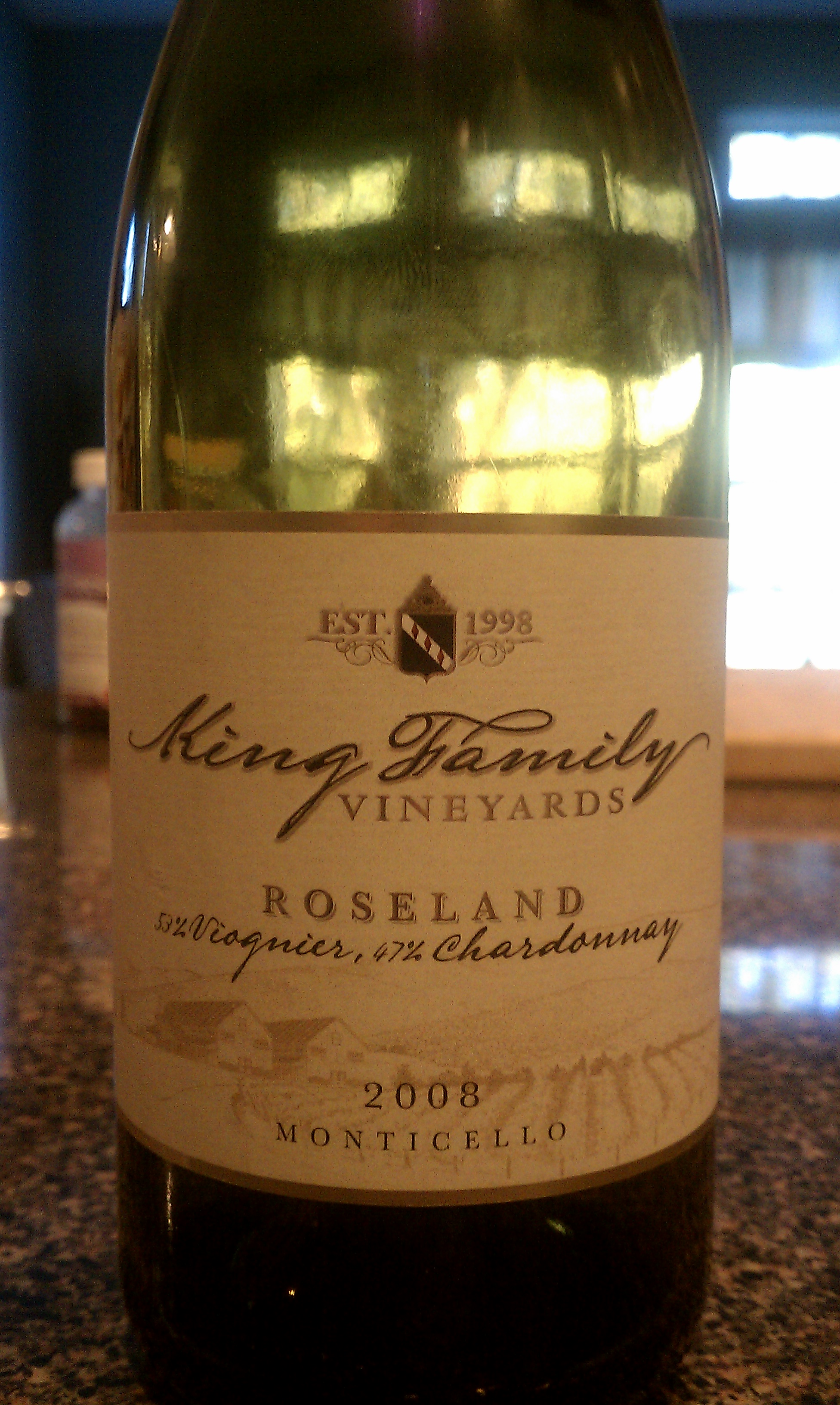 King Family Vineyards Roseland 2008