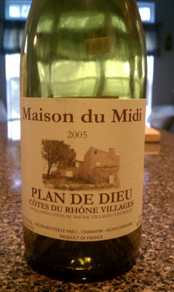 2005 Maison du Midi Plan de Dieu Cotes du Rhone Villages