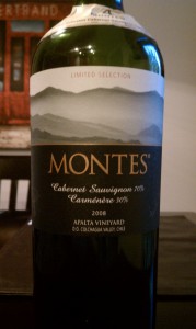 2008 Montes Cabernet Sauvignon Carmenere