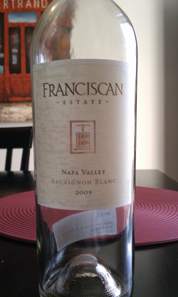 2009 Franciscan Estate Sauvignon Blanc