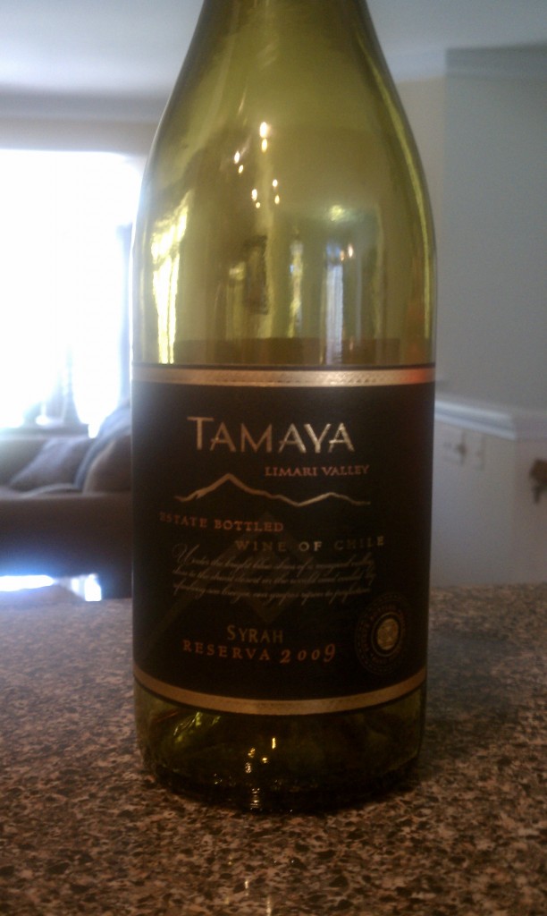 2009 Tamaya Syrah Reserva