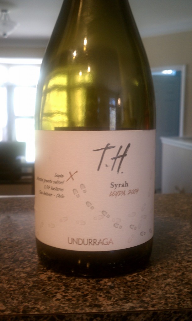 2009 Undurraga T.H. Syrah