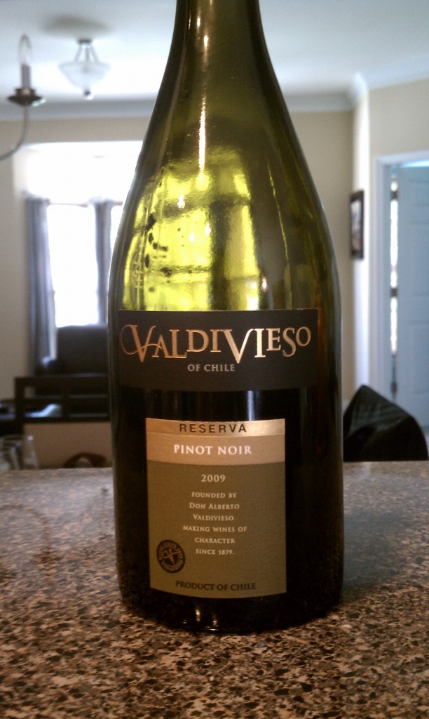 2009 Valdivieso Reserve Pinot Noir