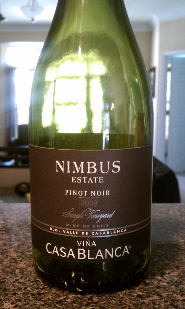 2009 Vina Casablanca Nimbus Estate Pinot Noir