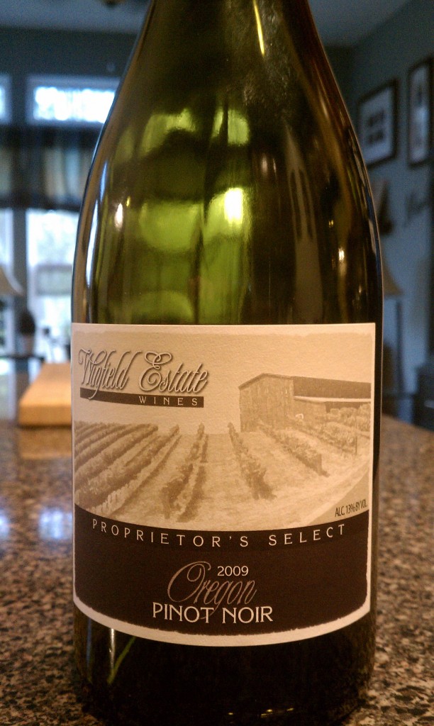 2009 Winfield Estate Proprietor's Select Pinot Noir