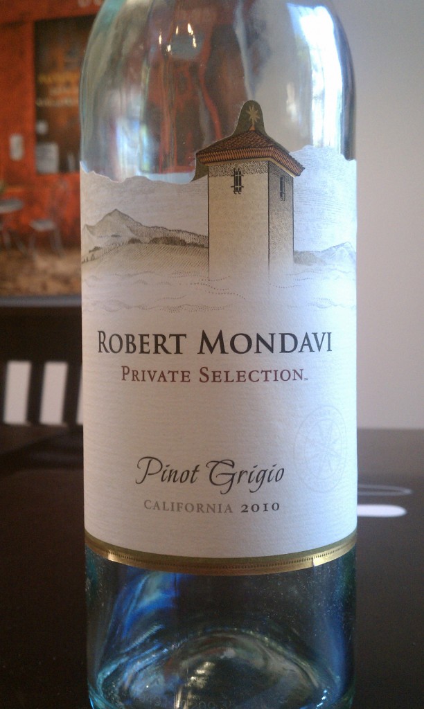 2010 Robert Mondavi Private Selection Pinot Grigio 