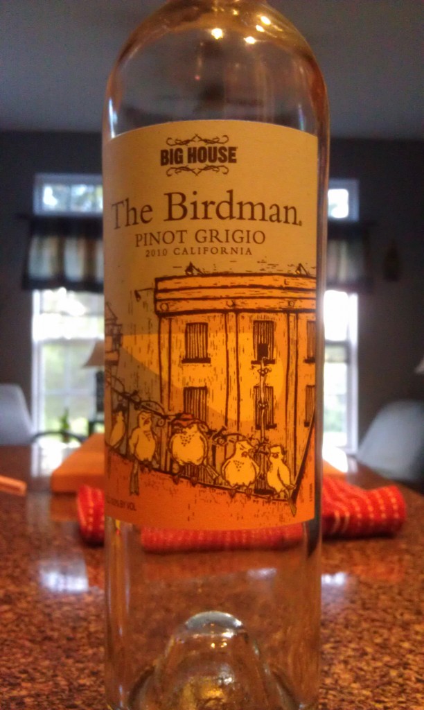 2010 Big House The Birdman Pinot Grigio 
