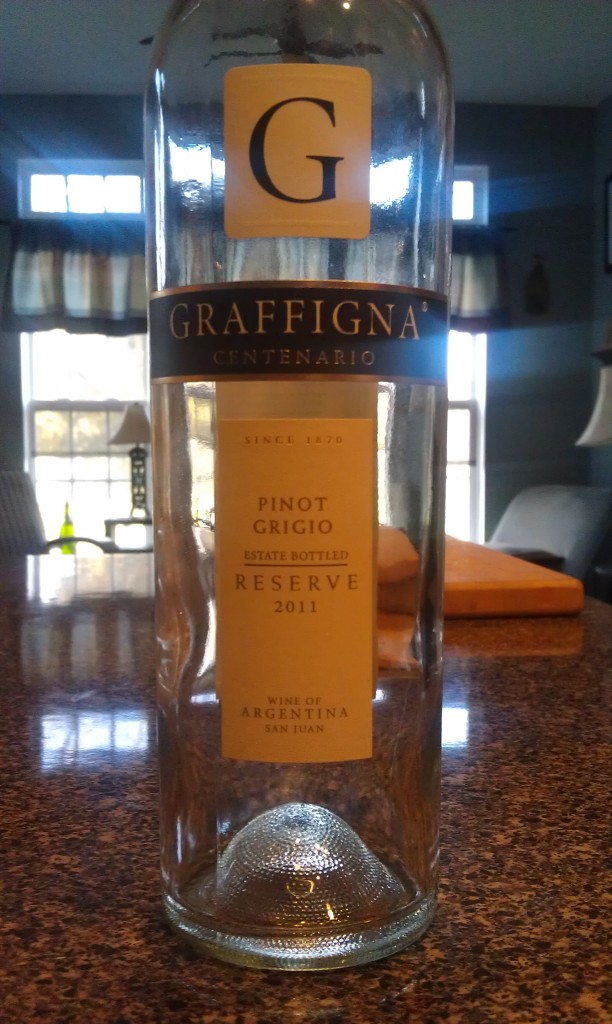 2011 Graffigna Centenario Pinot Grigio Reserve