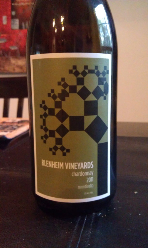 2011 Blenheim Vineyards Chardonnay 