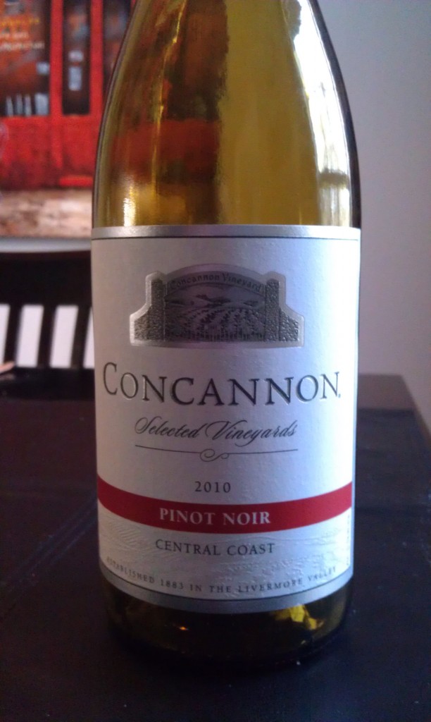 2010 Concannon Selected Vineyards Pinot Noir 