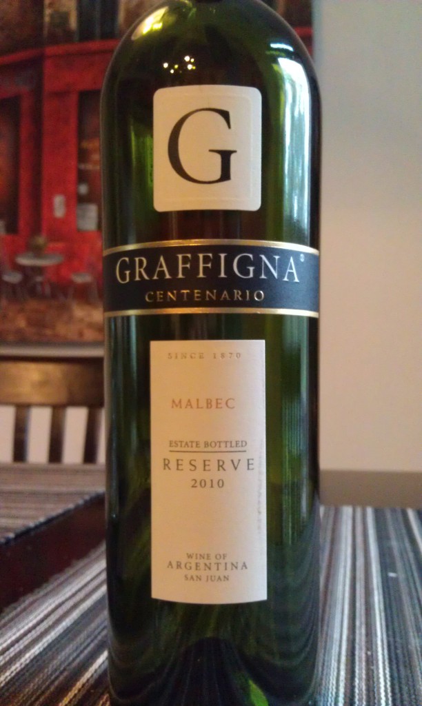 2010 Graffigna Centenario Malbec 