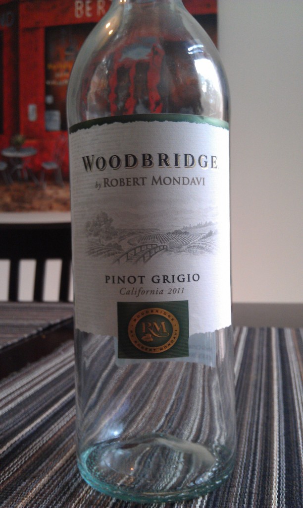 2011 Woodbridge by Robert Mondavi Pinot Grigio 