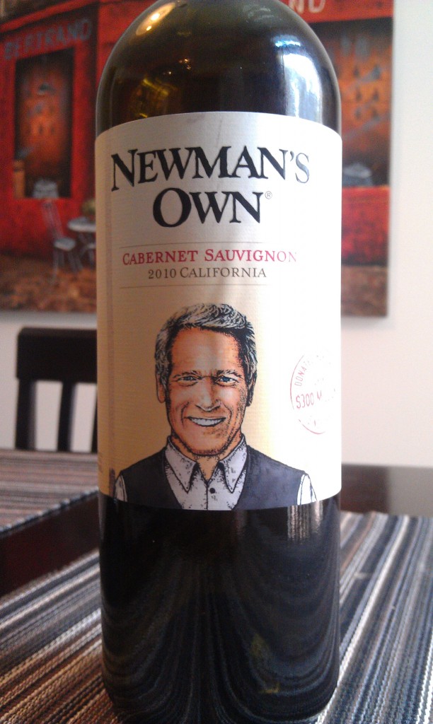 2010 Newman's Own Cabernet Sauvignon