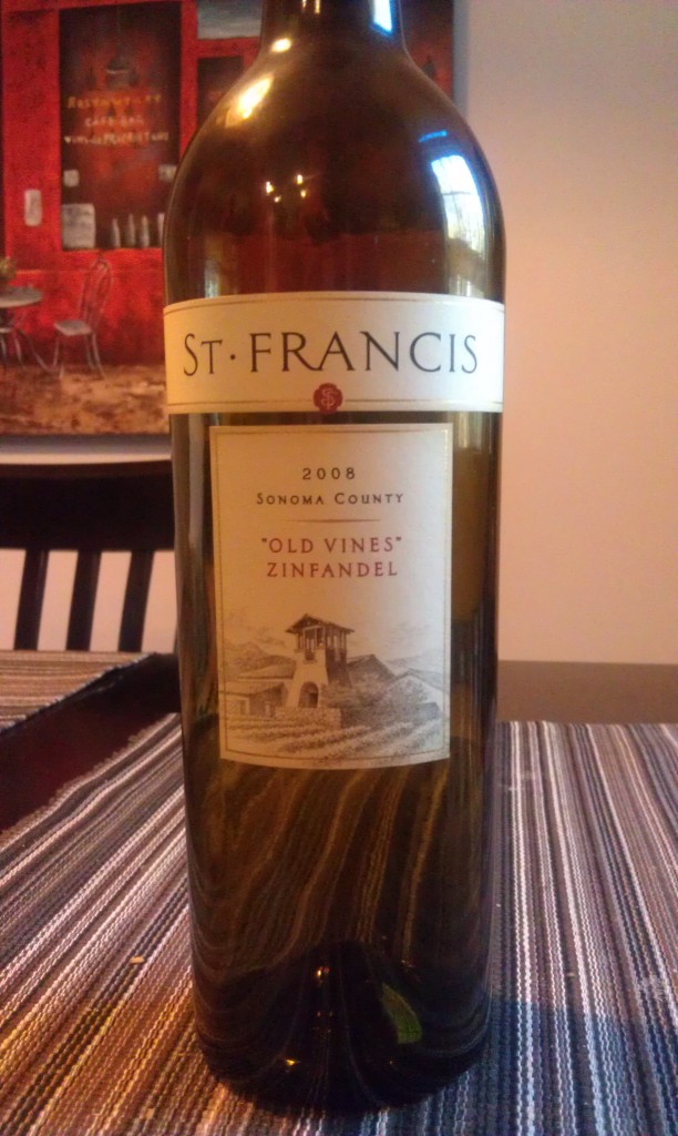 2008 St Francis Sonoma County Old Vines Zinfandel