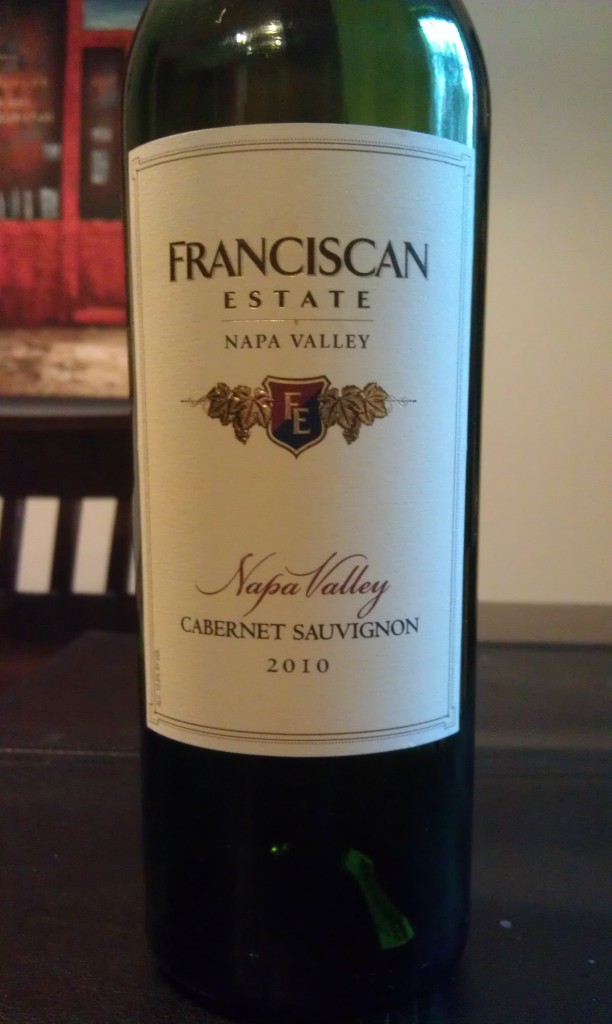 2010 Franciscan Estate Cabernet Sauvignon