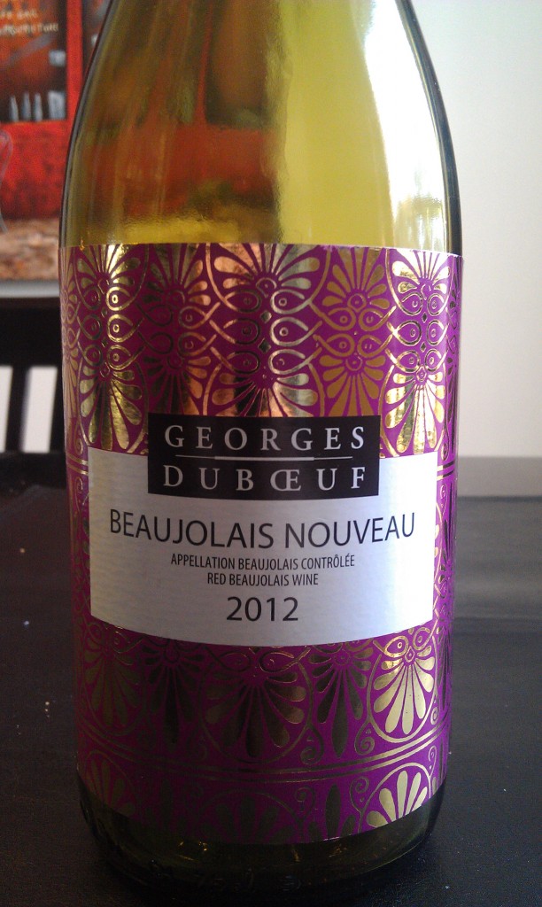 2012 George Duboeuf Beaujolais Nouveau