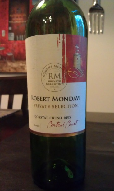 2011 Robert Mondavi Private Selection Coastal Crush Red