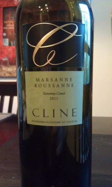 2011 Cline Marsanne Roussanne