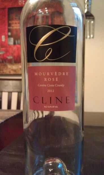 2012 Cline Mourvedre Rose