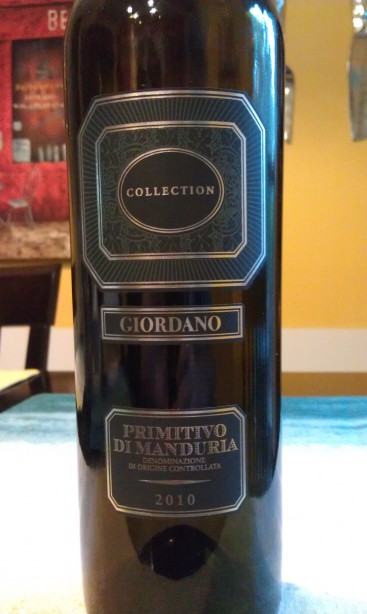 2010 Giordano Primitivo di Manduria