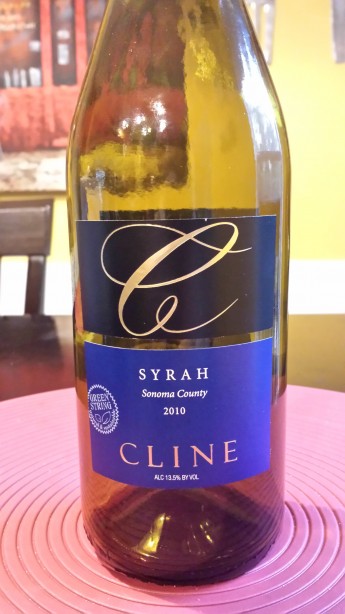 2010 Cline Syrah
