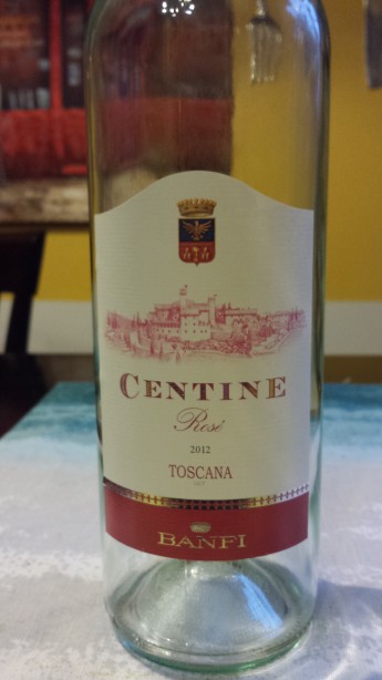 2012 Banfi Centine Rose