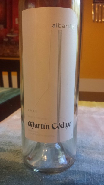 2012 Martin Codax Albarino