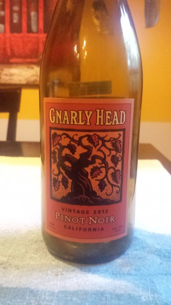 2012 Gnarly Head Pinot Noir