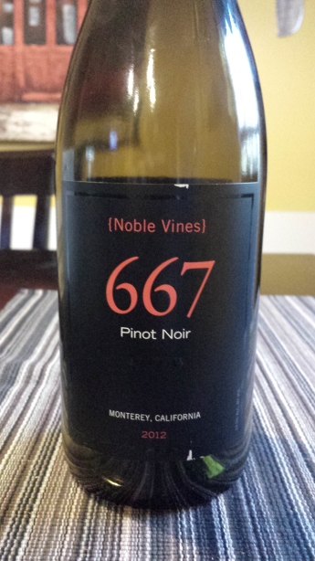 2012 Noble Vines 667 Pinot Noir