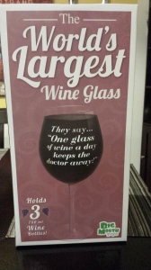 World's Largest Wine Glass