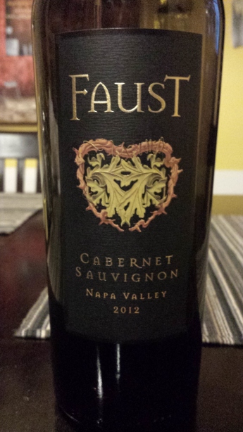 2012 Faust Cabernet Sauvignon