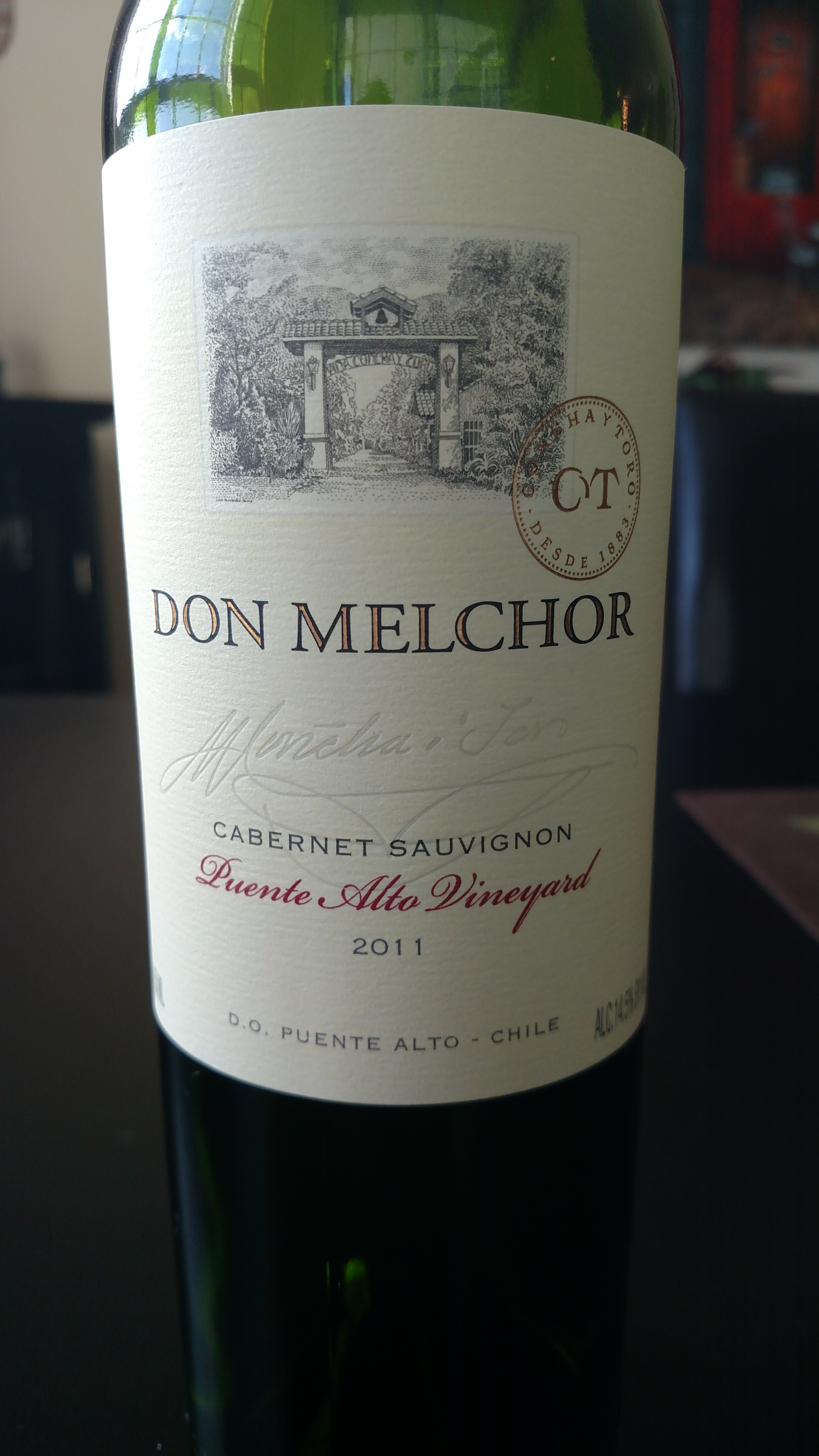 2011 Don Melchor Cabernet Sauvignon