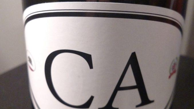 Locations Wine CA4 Picture of a bottle of Locations Wine CA4