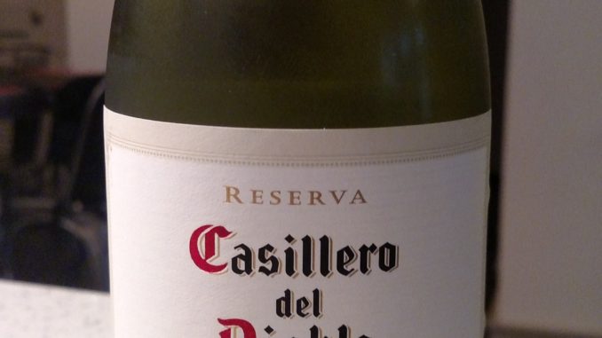Picture of a bottle of 2016 Casillero del Diablo Reserva Chardonnay