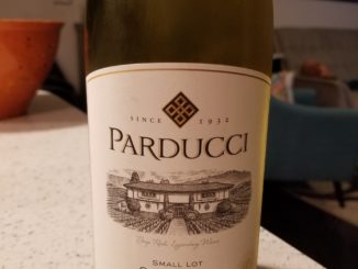 Image of a bottle of 2015 Parducci Small Lot Chardonnay
