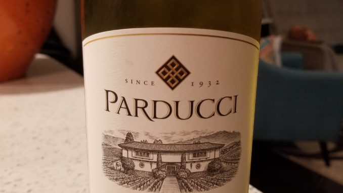 Image of a bottle of 2015 Parducci Small Lot Chardonnay