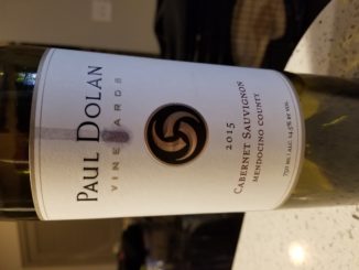 Image of a bottle of 2015 Paul Dolan Vineyards Cabernet Sauvignon