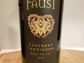 Image of a bottle of 2014 Faust Cabernet Sauvignon