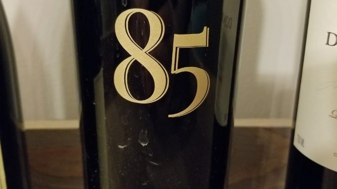 Image of a bottle of Parducci Winery 85th Anniversary