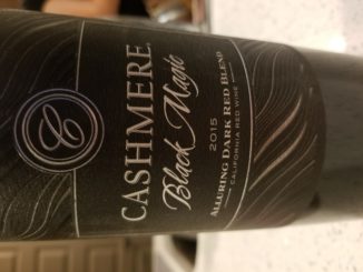 Image of a bottle of 2015 Cashmere Black Magic