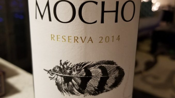 Image of a bottle of 2014 Herdade Olho de Mocho Reserva