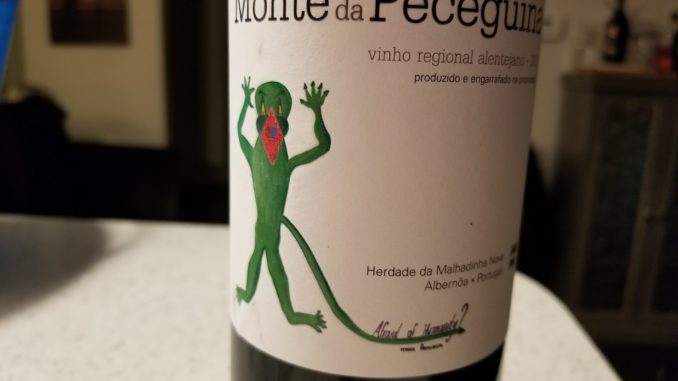 Image of a bottle of 2015 Monte da Peceguina