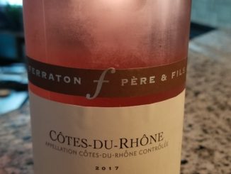 Image of a bottle of 2017 Ferraton Fere & Fils Cotes du Rhone Samorens Rose'