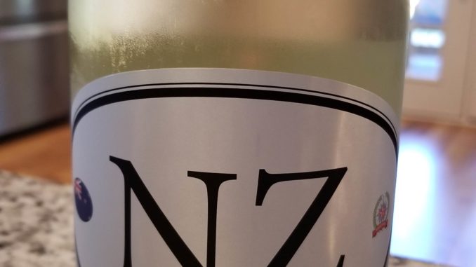 Image of a bottle of Locations Wine NZ7 New Zealand Sauvignon Blanc